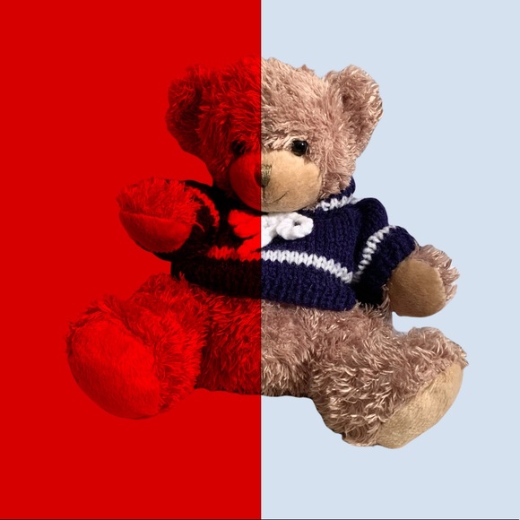 Cute little baby teddy bear Plush Stuffed Animals Toy 10" - Picture 1 of 5